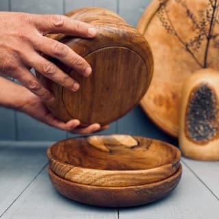 پیش دستی چوبی کد 400100 — تصویر ۳