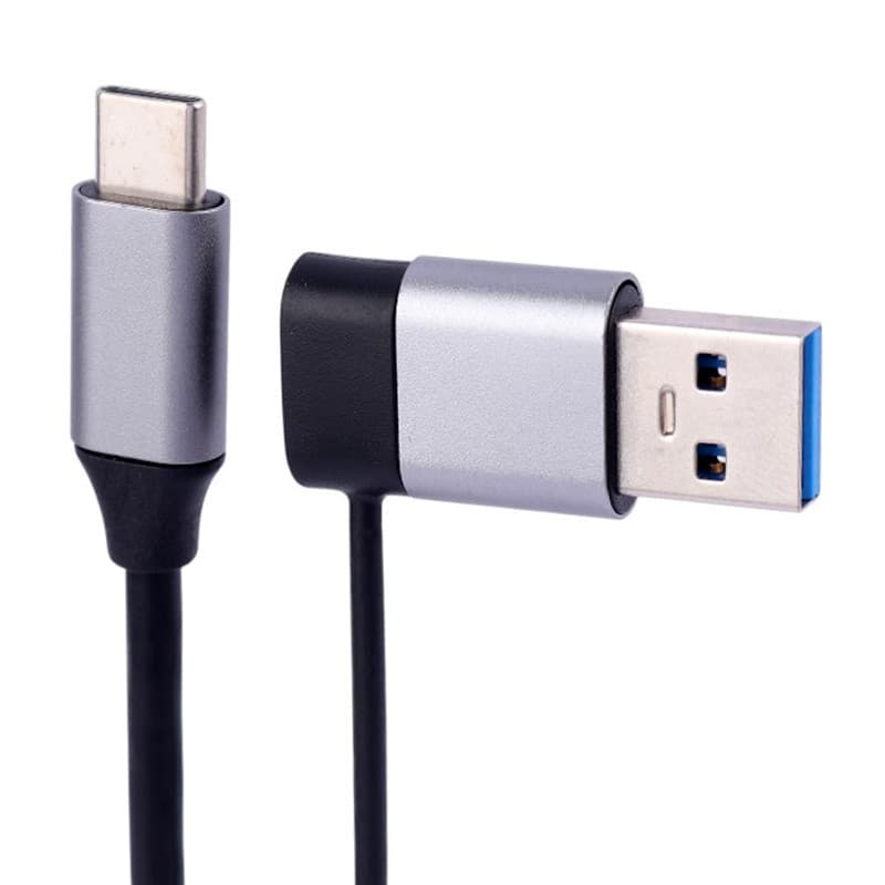 هاب 4 پورت USB-C و USB/A بدنه فلزی — تصویر ۴