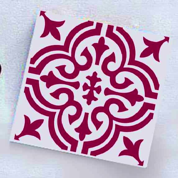 شابلون طرح کاشی (10*10) کد :11049
