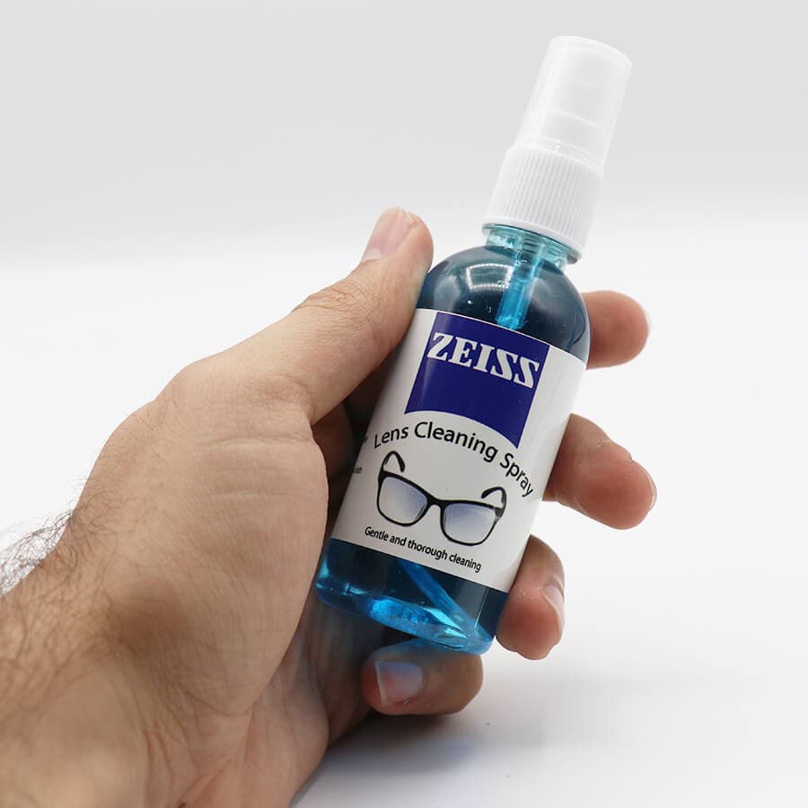 اسپری شیشه شوی لنز عینک 60 میلی لیتر برند زایس ZEISS و رنگ آبی مدل 992813 — تصویر ۲
