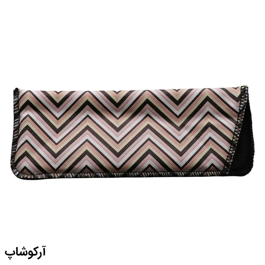 عینک مطالعه نزدیک بین نمره +2.00 با فریم رنگ عسلی، شکل ویفرر، لولا فنردار و برند MakerField مدل H102 — تصویر ۸