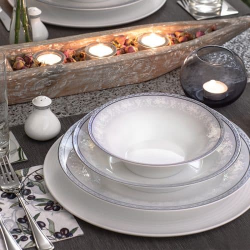 سرویس چینی 108 پارچه 12 نفره طرح وایت رز — تصویر ۴