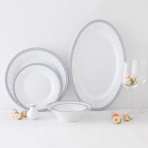 سرویس چینی 108 پارچه 12 نفره طرح وایت رز — تصویر ۶
