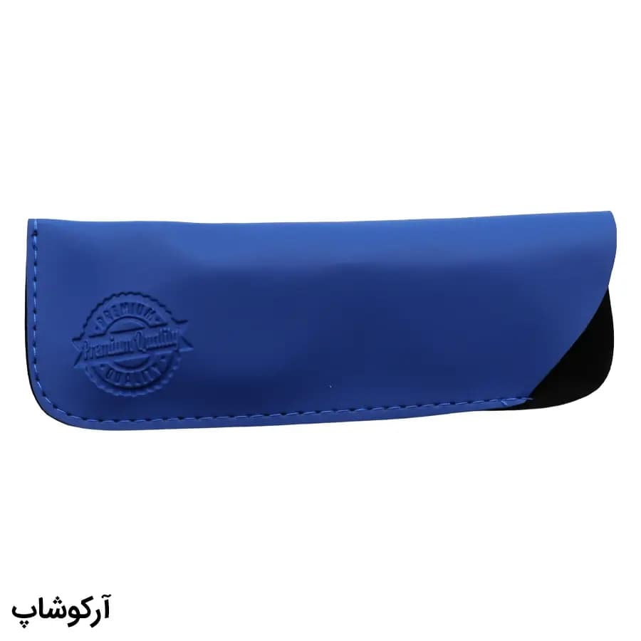 عینک مطالعه نزدیک بین نمره +2.75، با فریم سرمهای، شکل مستطیلی و لولا فنری مدل M-202489 — تصویر ۸