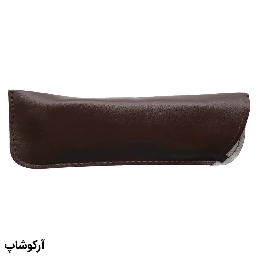 عینک مطالعه نزدیک بین نمره +2.75، با فریم مستطیلی، رنگ قهوهای، لولا فنردار و لنز بلوکات مدل RY3902 — تصویر ۸