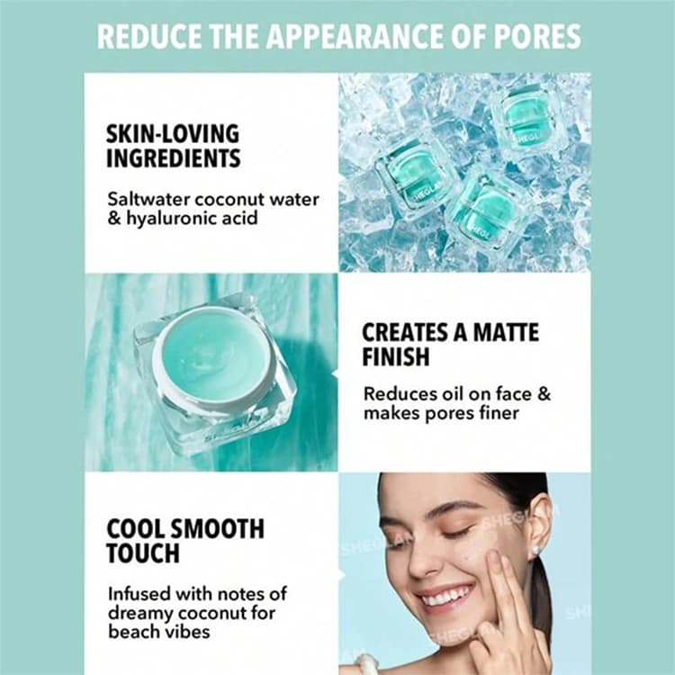 پرایمر صورت Sheglam مدل Glacier Glo وزن 30 گرم — تصویر ۴