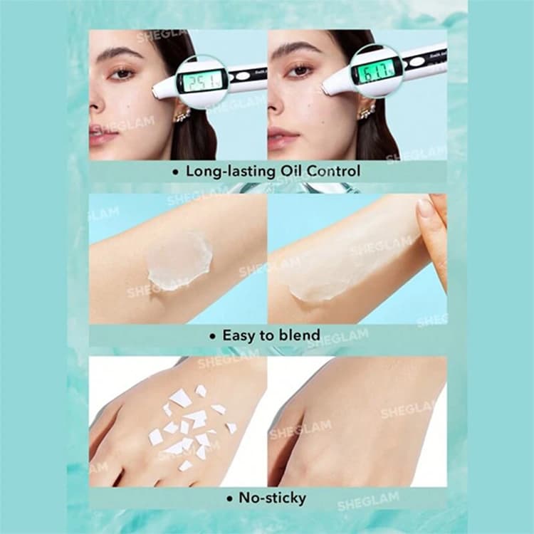 پرایمر صورت Sheglam مدل Glacier Glo وزن 30 گرم — تصویر ۵