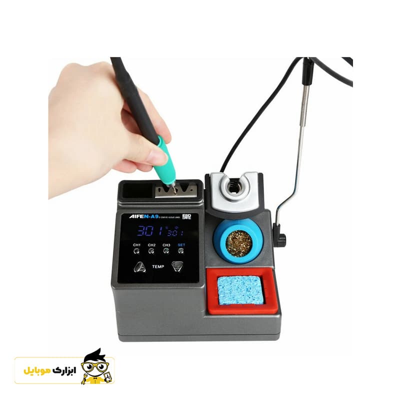 هویه حرفه ای میکروسولدرینگ آیفن AIFEN A9 T210 — تصویر ۵