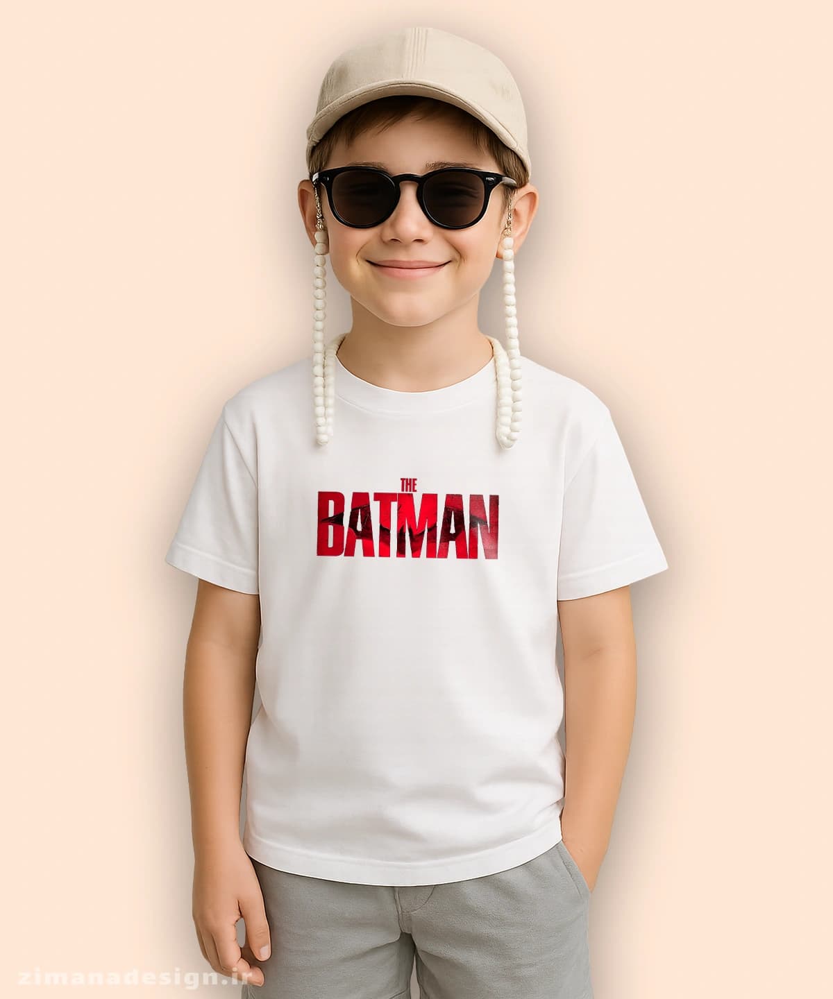 تیشرت بچگانه مدل بتمن | THE BATMAN — تصویر ۳