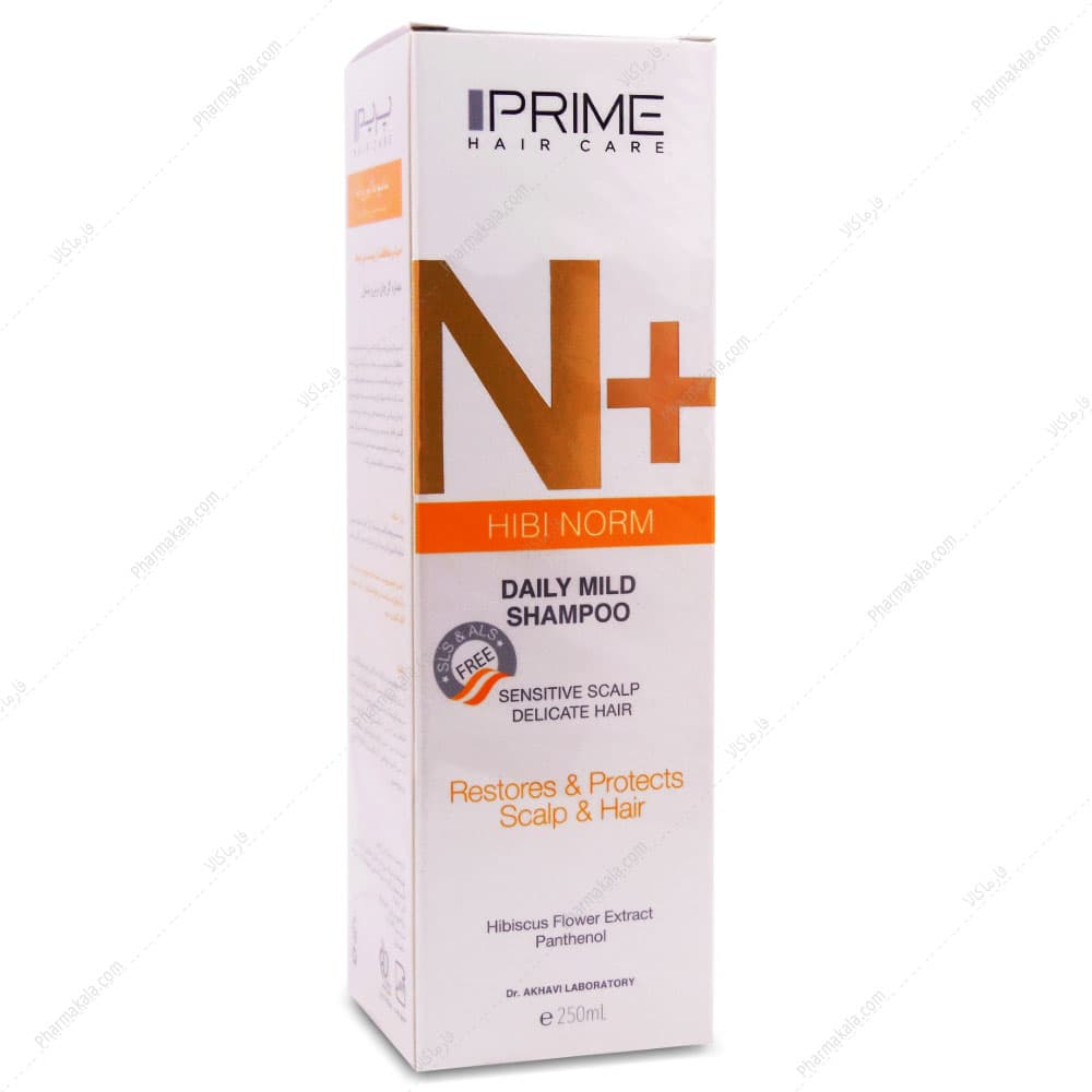 شامپو ملایم روزانه +N پرایم 250ml