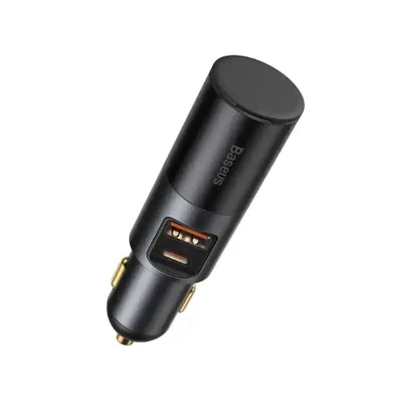 شارژر فندکی باسئوس مدل Share Together Fast Charge 2in1 U+C با توان 120 وات — تصویر ۲