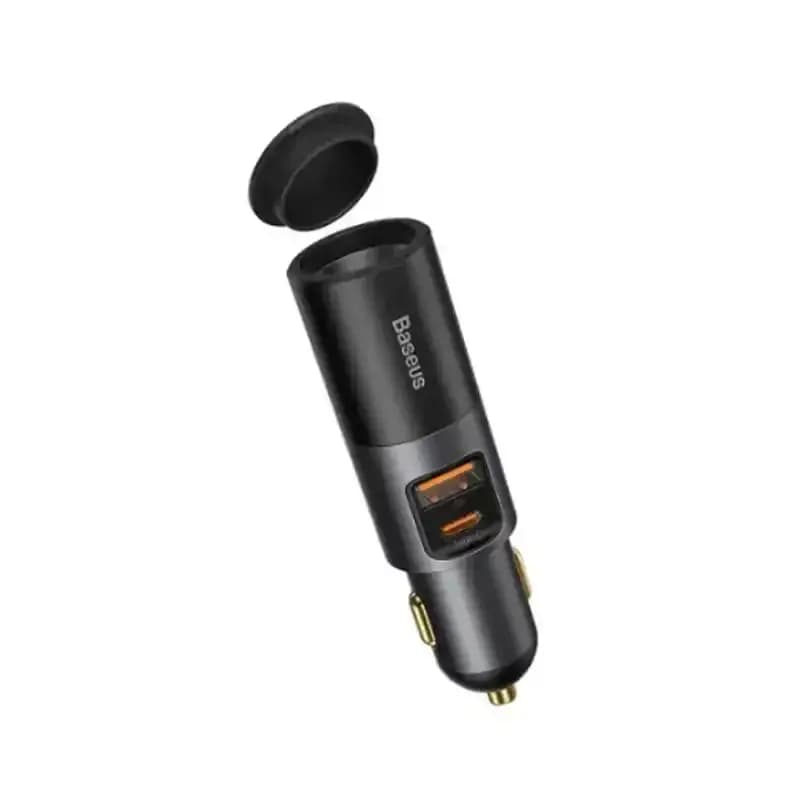 شارژر فندکی باسئوس مدل Share Together Fast Charge 2in1 U+C با توان 120 وات — تصویر ۳