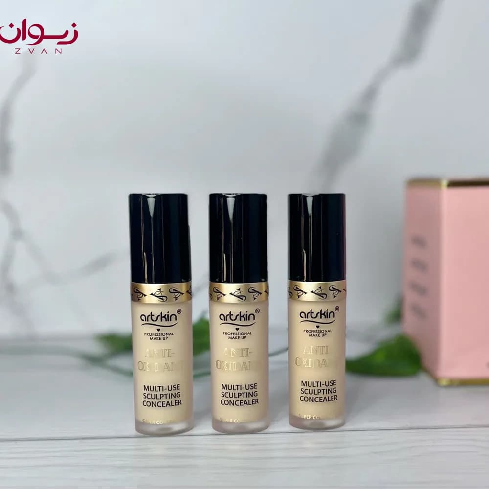 کانسیلر فول کاور مایع آرت اسکین مدل ANTI OXIDANT – artskin — تصویر ۷