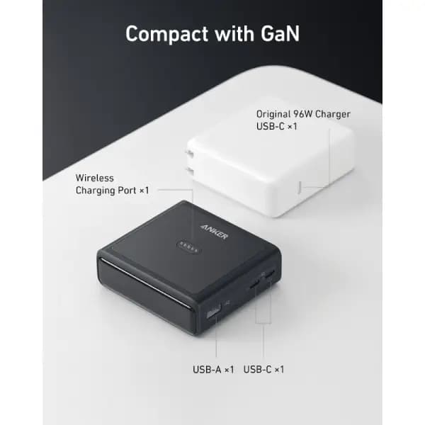 شارژر رومیزی 100 وات مدل Anker 100W Charging Base for Prime Power Bank A1902 — تصویر ۳