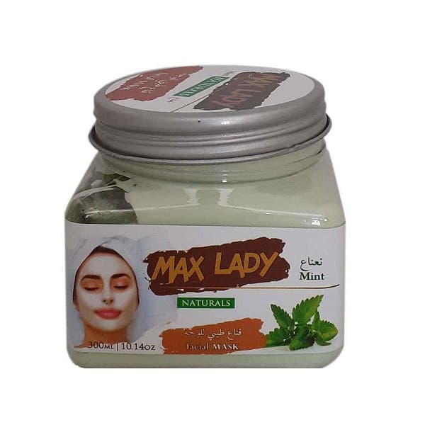 ماسک صورت مکس لیدی مدل نعناع حجم 300 میلی لیتر — تصویر ۲