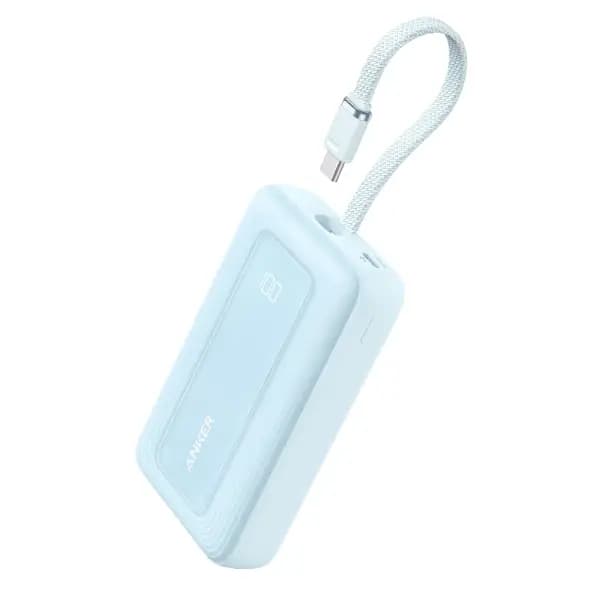 پاوربانک 10000 هزار 30 وات با کابل USB-C داخلی انکر مدل Anker Zolo Power Bank A110D — تصویر ۴