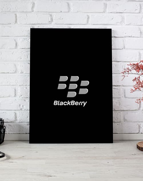 تابلو لوگو شرکت بلک بری black berry
