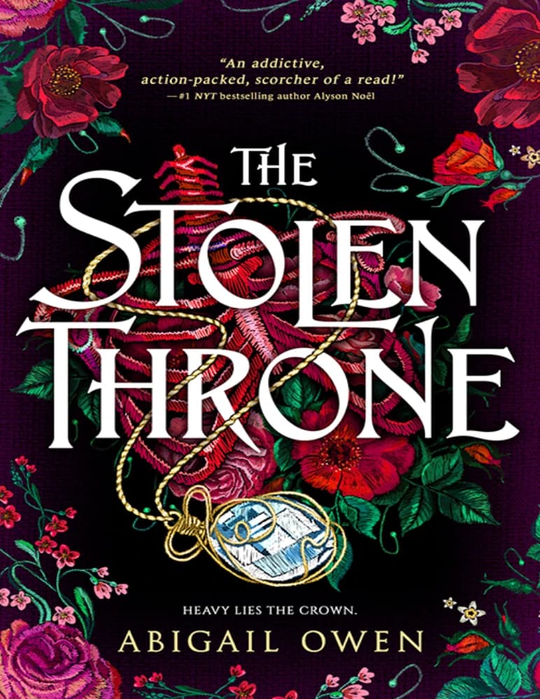 کتاب تخت ربوده شده (The Stolen Throne) نسخه انگلیسی PDF | ابیگیل اوون