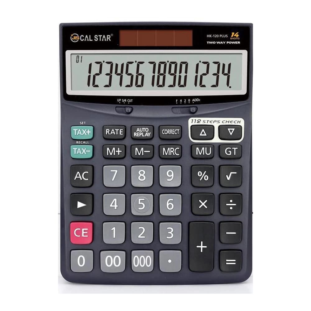 ماشین حساب کال استار CAL STAR مدل HK-120 PLUS