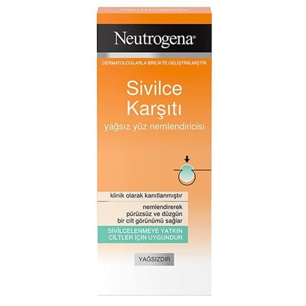 کرم مرطوب کننده ضد جوش نوتروژینا مدل SIVILCE KARSITI حجم 50 میلی لیتر — تصویر ۲