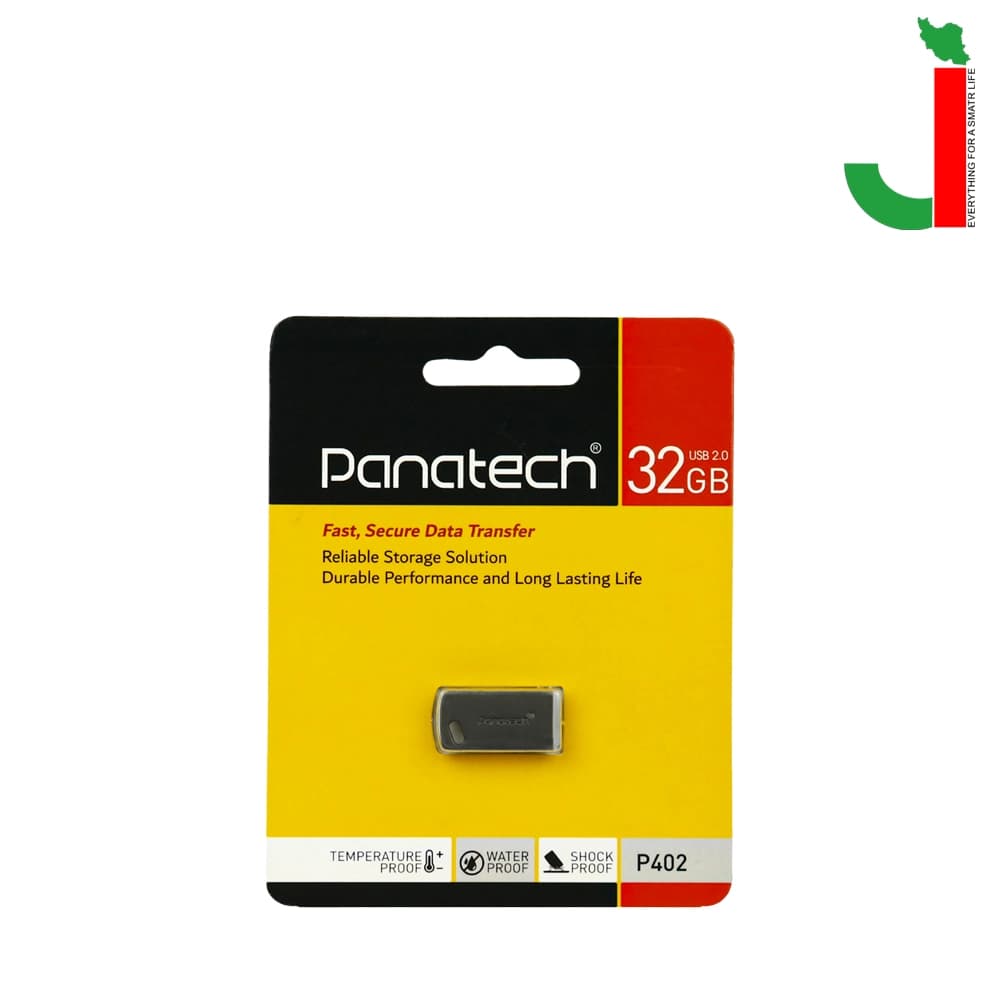 فلش مموری پاناتک مدل P402 ظرفیت 32 گیگابایت USB 2.0 — تصویر ۲