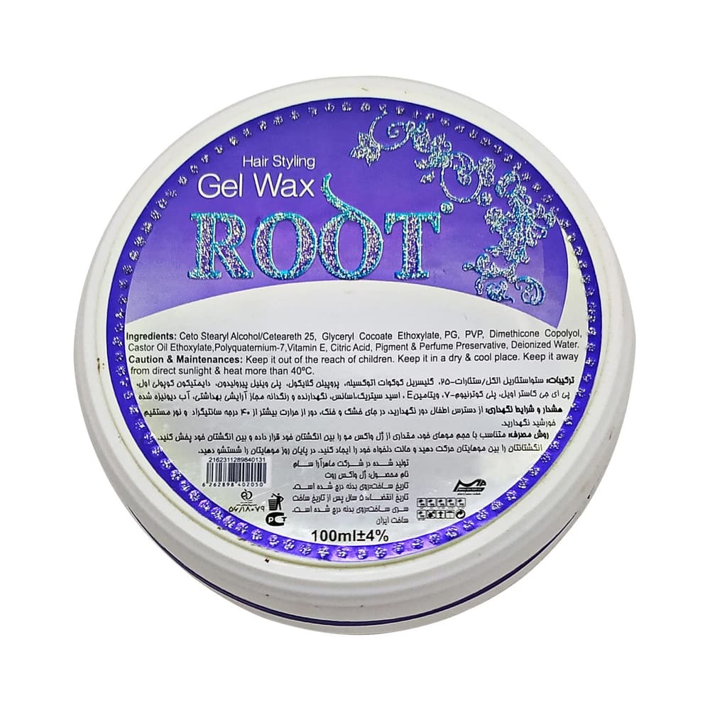 ژل واکس مو روت مدل R100 حجم 100 میلی لیتر