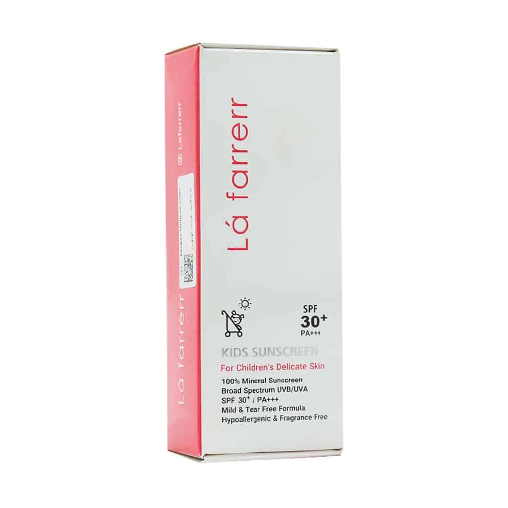 کرم ضد آفتاب مینرال کودکان SPF30 لافارر 40 گرم — تصویر ۳