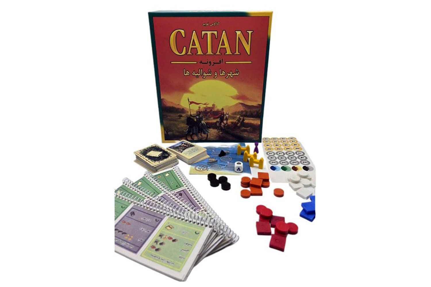 بازی فکری کاتان افزونه شهرها و شوالیه ها (CATAN) — تصویر ۲
