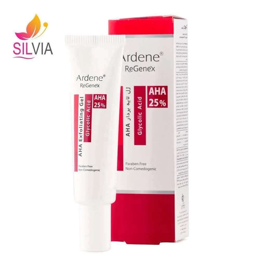 ژل لایه بردار صورت 25% AHA آلفا هیدروکسی اسید ریجنکس آردن 30 میل — تصویر ۲