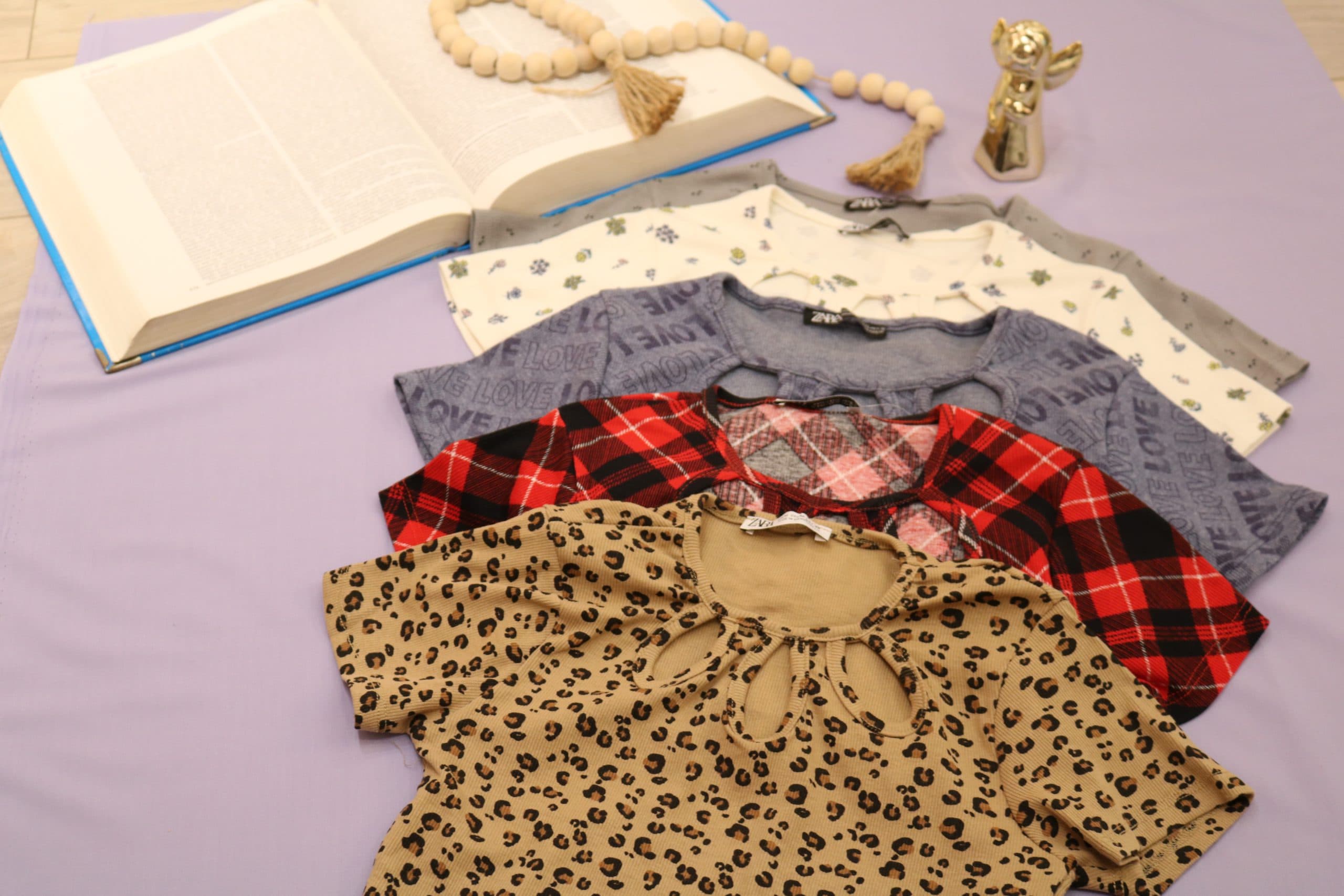 کراپ طرح دار ZARA کد 06 — تصویر ۷