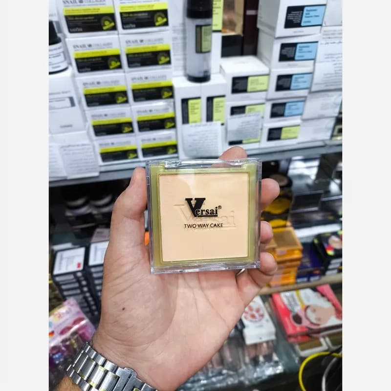 پنکک ضد آب ورسای 19 گرم با پوشش بالا و جلوه مات کد 4027 — تصویر ۲