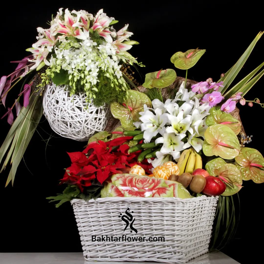 سبد گل یلدای شماره 4