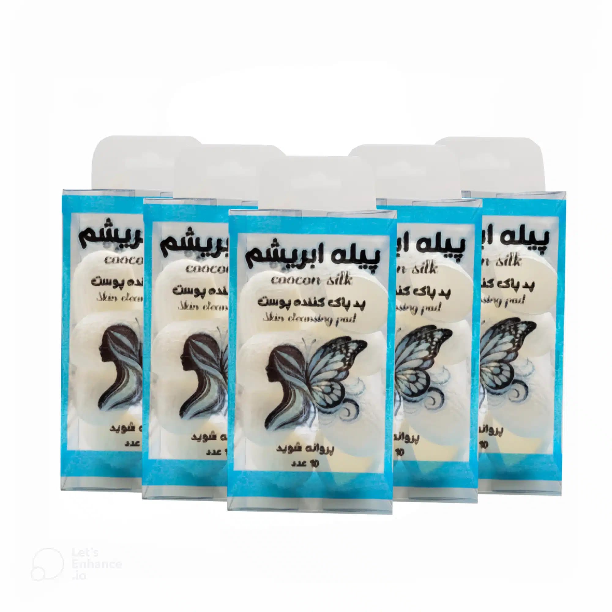 پیله ابریشم عمده ( 60 بسته 10 عددی )