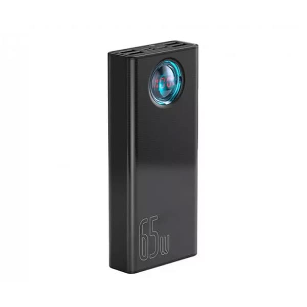 پاوربانک 30000 فست شارژ بیسوس Amblight PPLG-A01 توان 65 وات(رنگ مشکی)