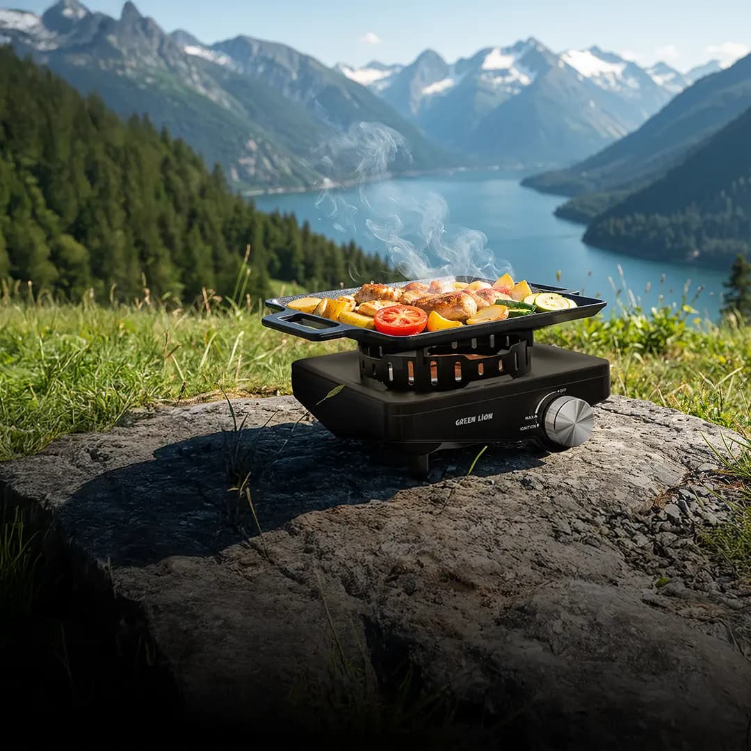 اجاق کمپینگ گرین لاین Green Lion GNCFIST1BST Campflame Infrared Stove — تصویر ۴