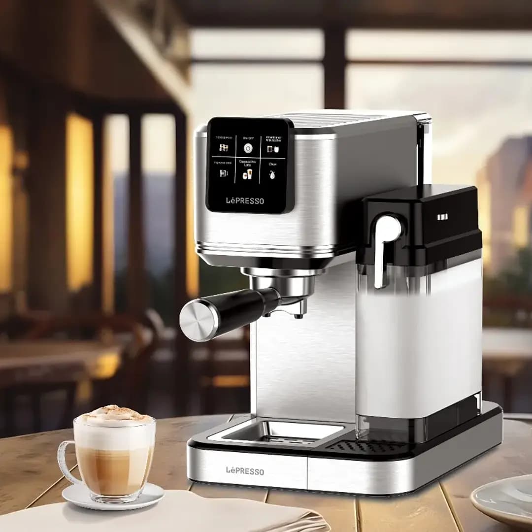 دستگاه اسپرسوساز لپرسو Lepresso LPCFFTEM0071 Latteo Coffee Maker — تصویر ۴