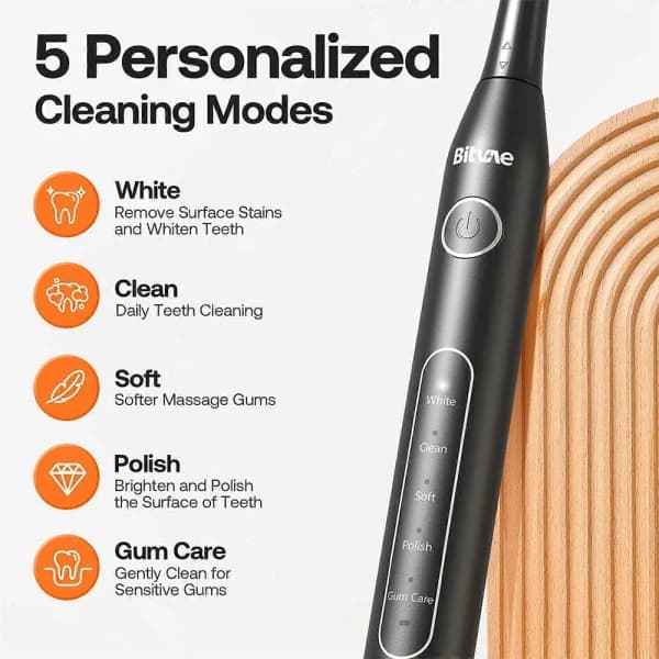 مسواک برقی بیتوی Bitvae D2 Daily Toothbrush — تصویر ۲