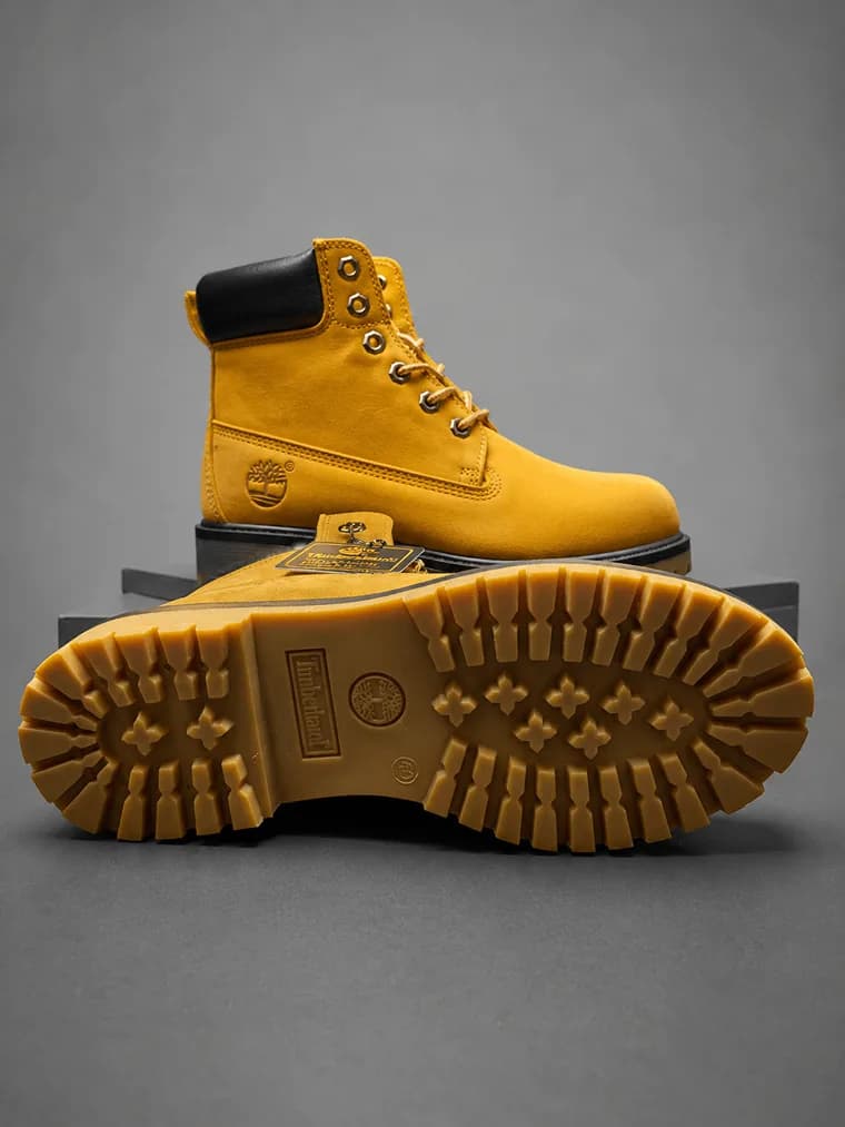 بوت 051201 Timberland عسلی — تصویر ۴