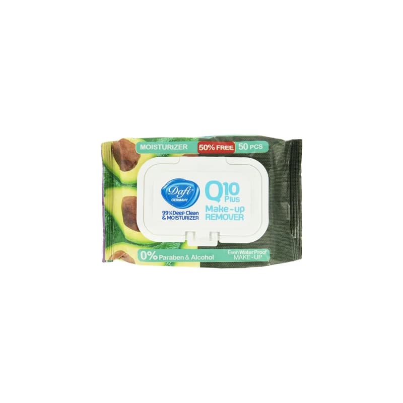 دستمال مرطوب آرایشی میوه ای دافی بسته 50 عددی