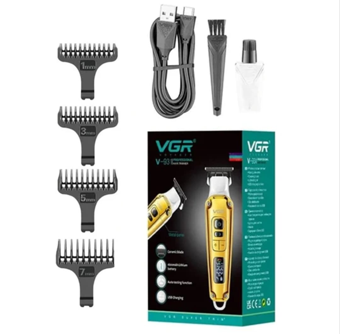 خط زن VGR v-931 hair trimmer vgr 931 — تصویر ۸