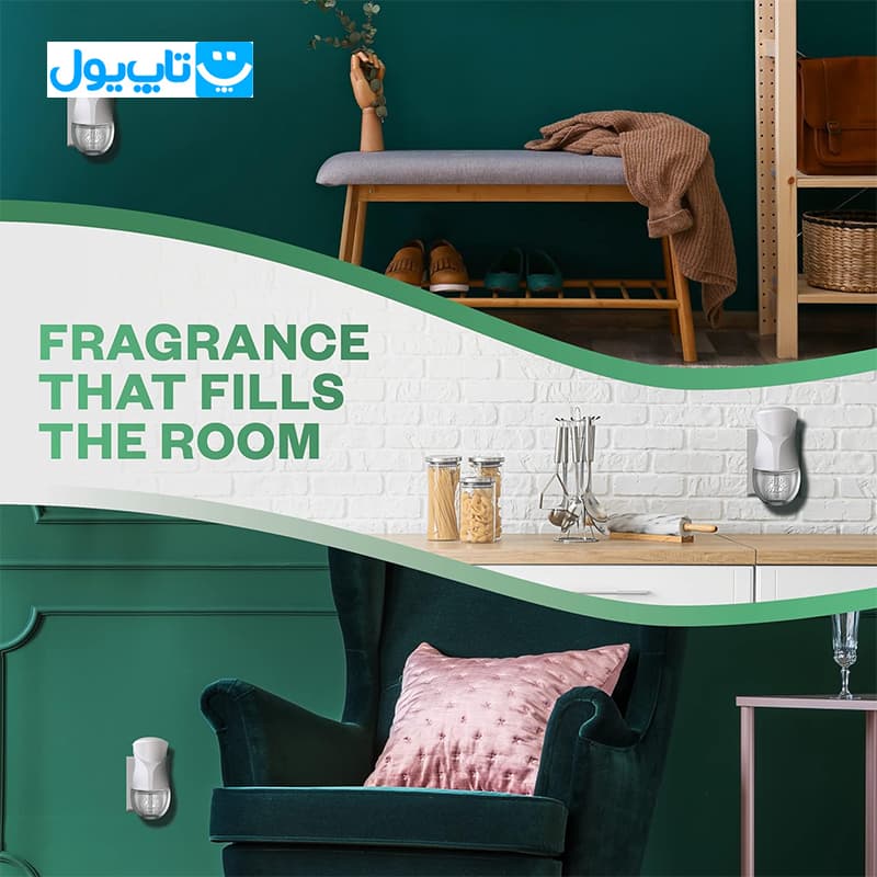 دستگاه خوشبوکننده هوای برقی ایر ویک Air Wick رایحه گل رز یخزده Cosy Cottage — تصویر ۶