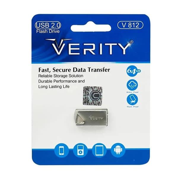 فلش 64 گیگ VERITY مدل 812 — تصویر ۲