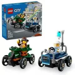 لگو مدل 60459 ماشین مسابقه ای هواپیما و آمبولانس LEGO Airplane vs. Hospital Bed Race Car Pack — تصویر ۷