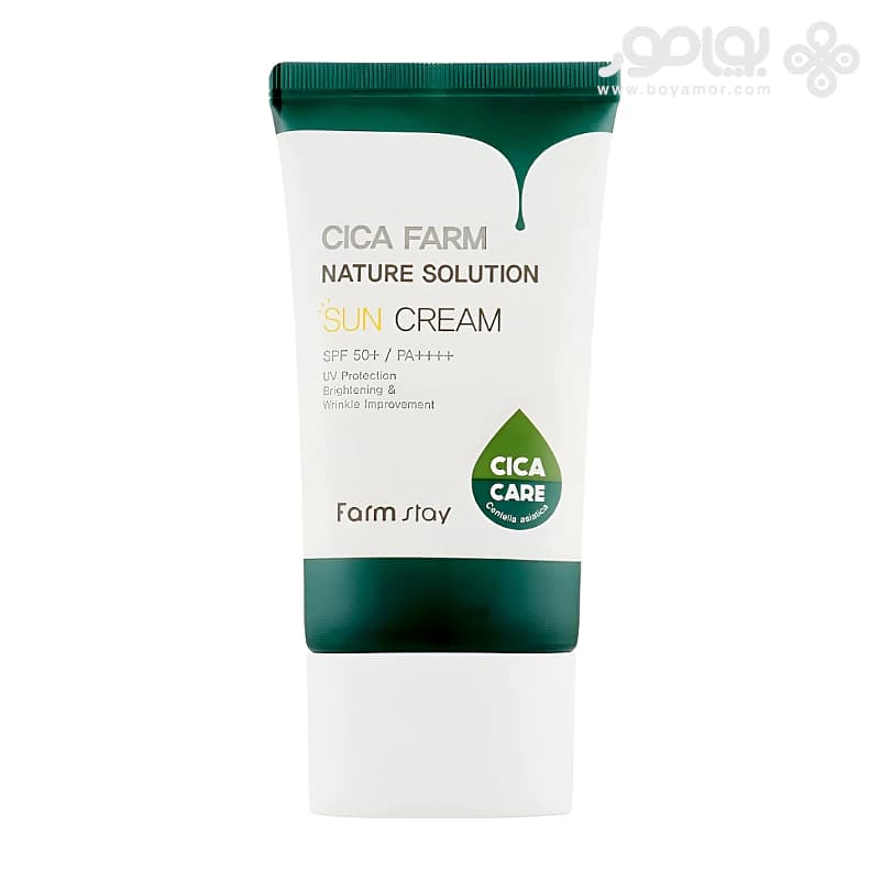 کرم ضد آفتاب سیکا فارم استی مدل NATURE SOLUTION — تصویر ۲