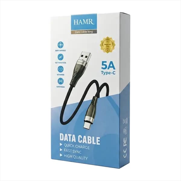 کابل مدل 5A یو اس بی به تایپ سی هامر (HAMR) — تصویر ۲