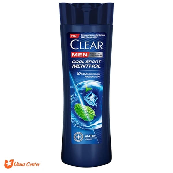 شامپو سر کلییر مردانه مدل Cool Sport Menthol حجم 350 میل