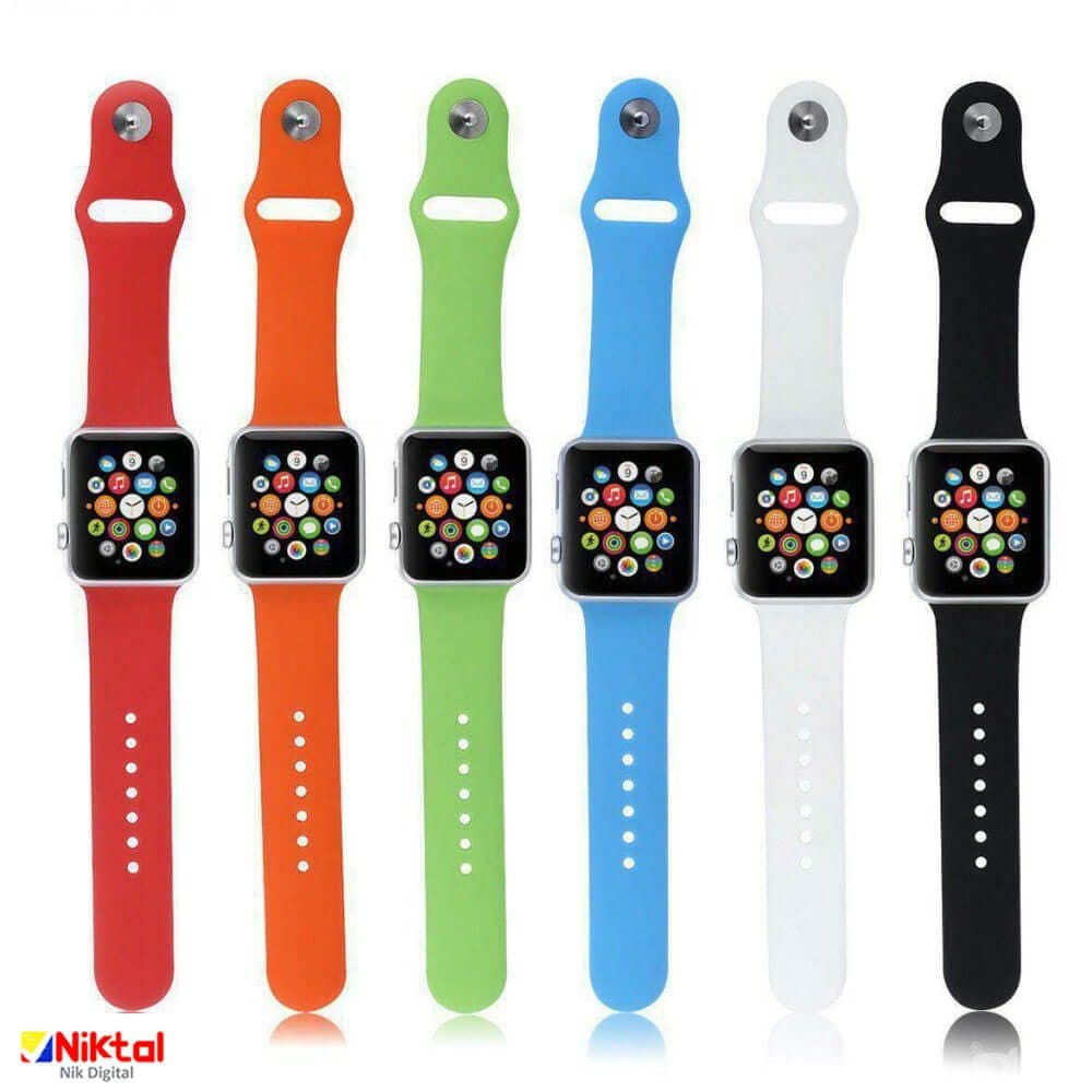 بند سیلیکونی ساده اپل واچی BS1 — تصویر ۴