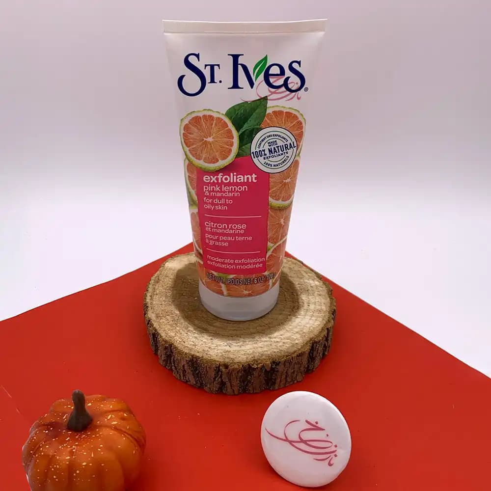 اسکراب لایه بردار و ماسک صورت پرتقال سنت ایوز St.Ives مدل روشن کننده و ضد کدری تیوپی وزن 170 گرم