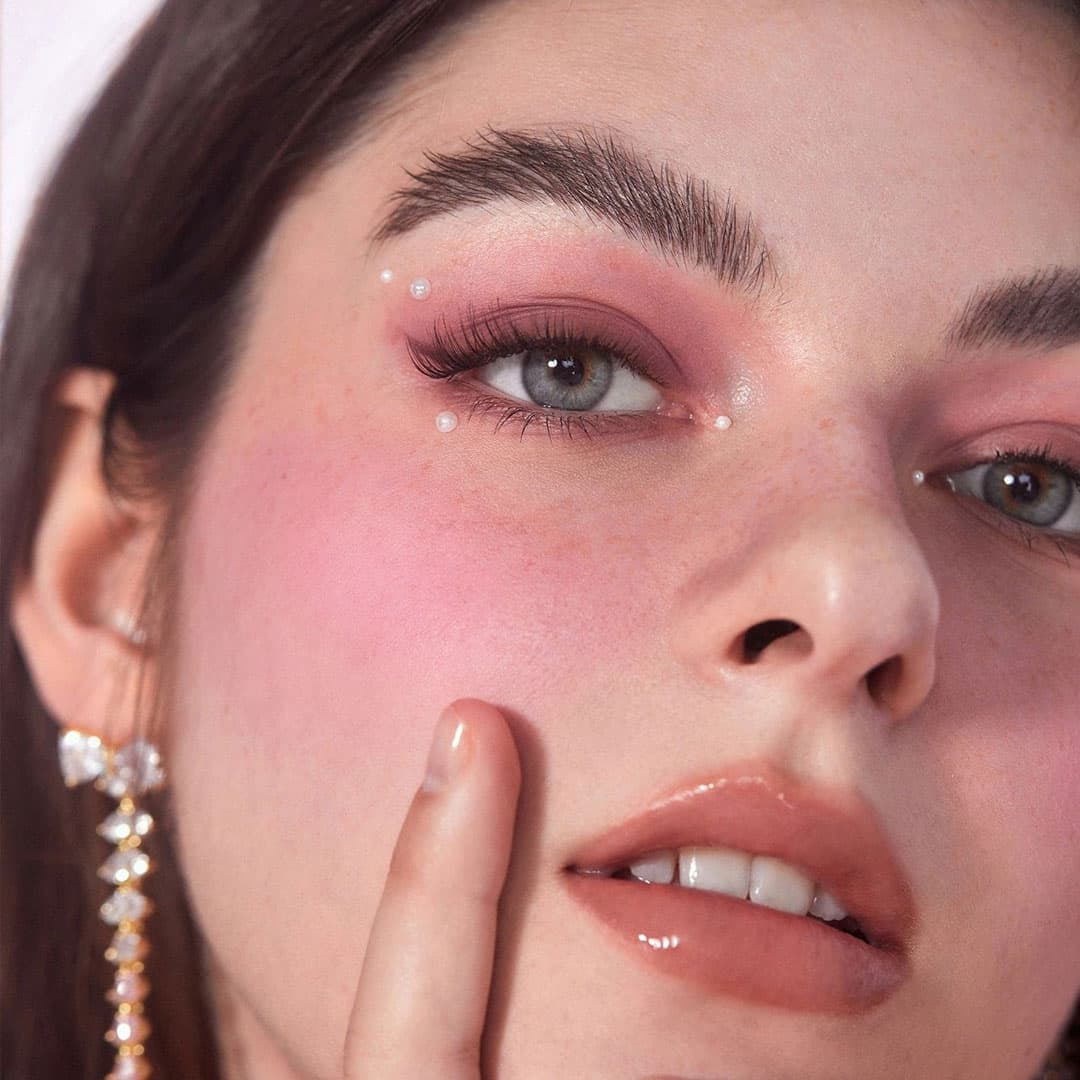 رژ گونه پودری شیگلم مدل Love Dive Tender Heart رنگ Dont pink twice — تصویر ۲