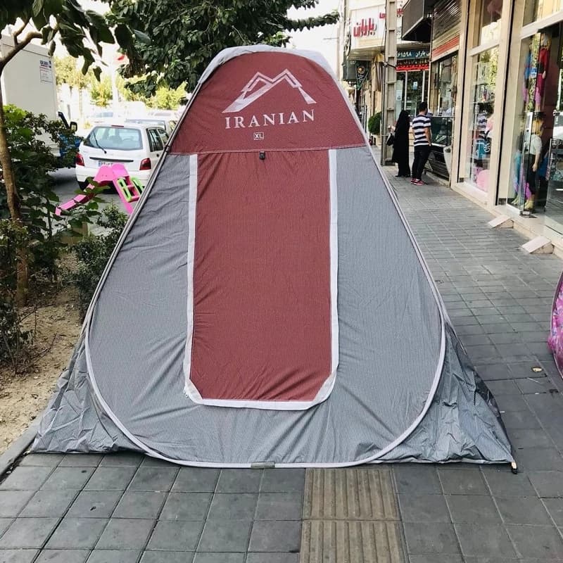 چادر مسافرتی8 نفره فنری ایرانی جنس آکسفورد برنو سفارشی دوز با ارتفاع بلند کد2 — تصویر ۶